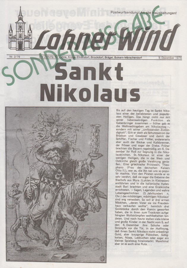 Titelbild Lohner Wind 09.12.1976